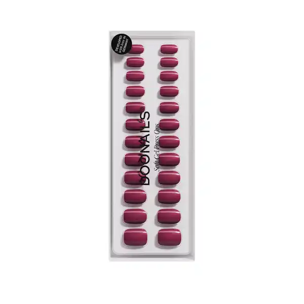 Bild 1 von DOONAILS Soft Gel Press Ons Bubblegum Short Square, 0 Bubblegum