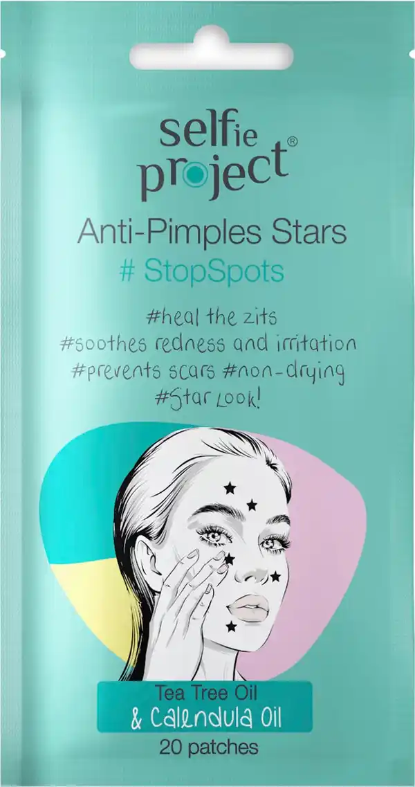 Bild 1 von Selfie Project Stars Anti Pimple #StopSpots, 20 Stk