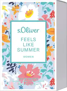 s.Oliver FEELS LIKE SUMMER WOMEN EAU DE TOILETTE, 30 ml