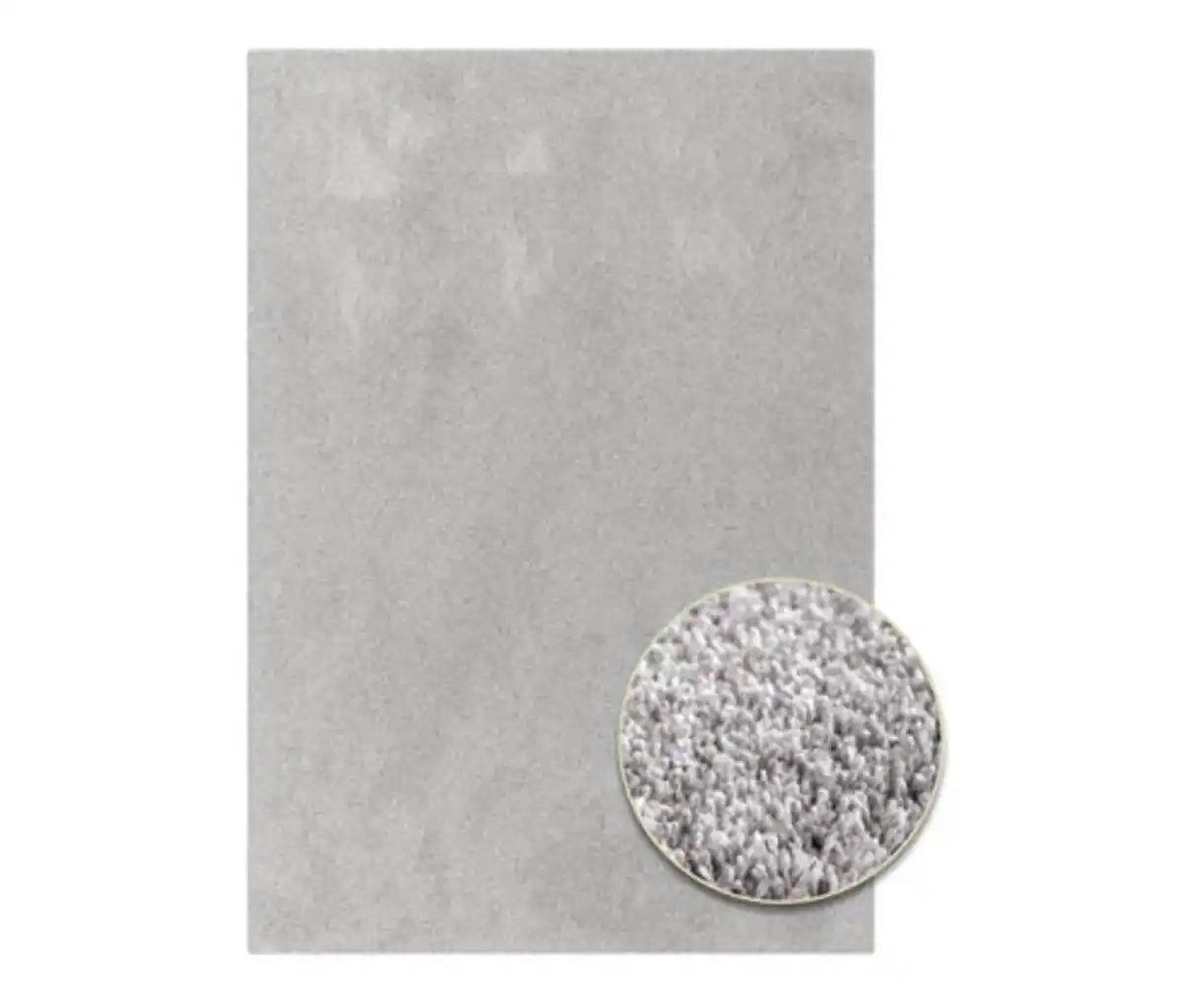 Bild 1 von Teppich »Mellow«, hellgrau, 60 x 115 cm