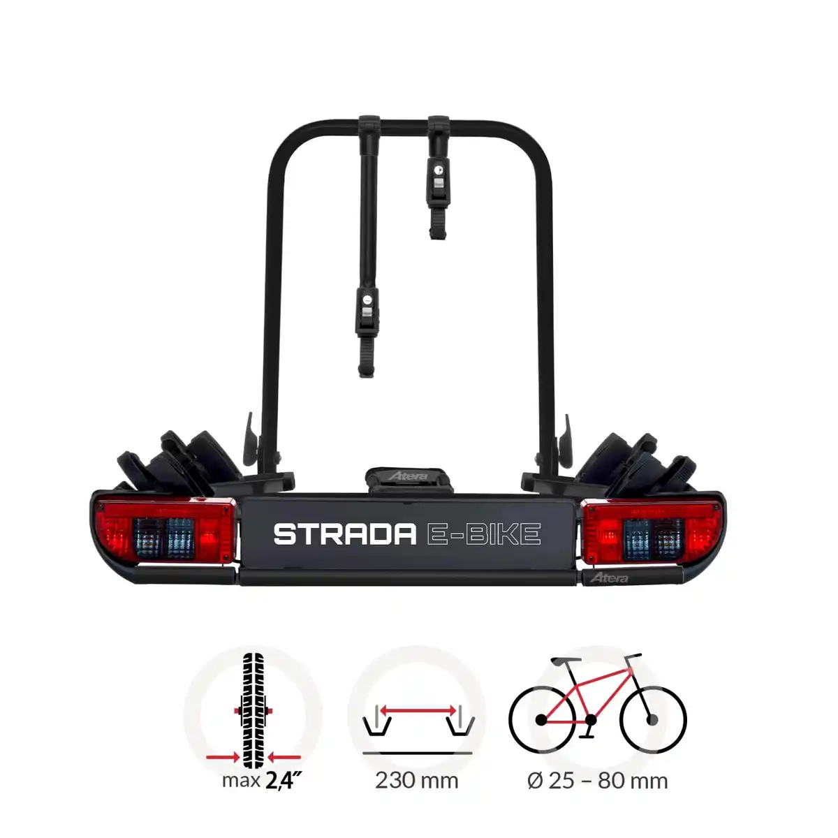 Bild 4 von Atera Fahrradträger Strada eBike für 2 Bikes