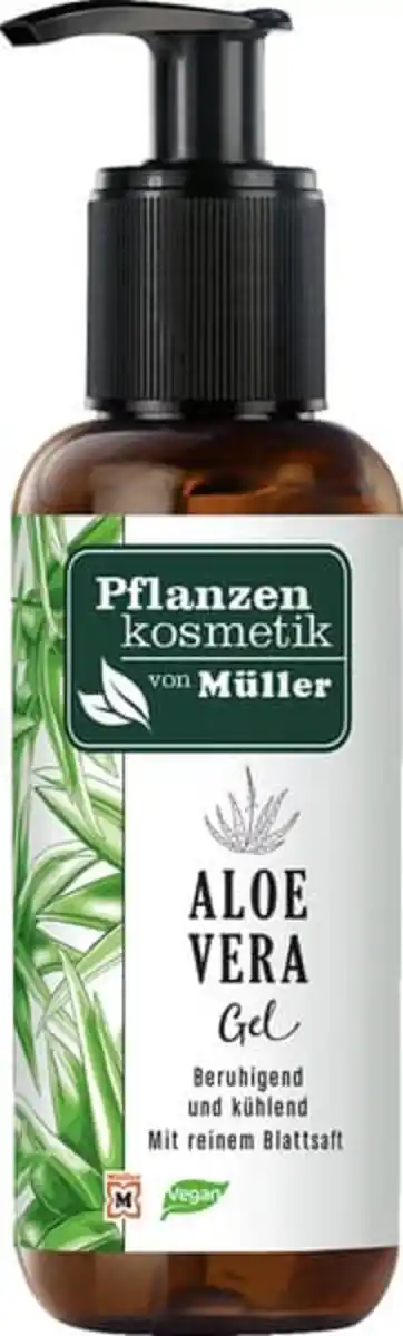 Bild 1 von Pflanzenkosmetik von Müller Aloe Vera Gel, 200 ml
