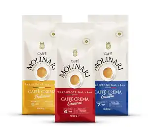 Caffè Molinari Caffè Crema Probierset - Ganze Bohne