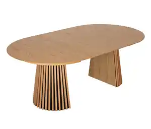 deVries Diningtisch »Oria«, Natur Oak, oval, 120/210 x 120 cm