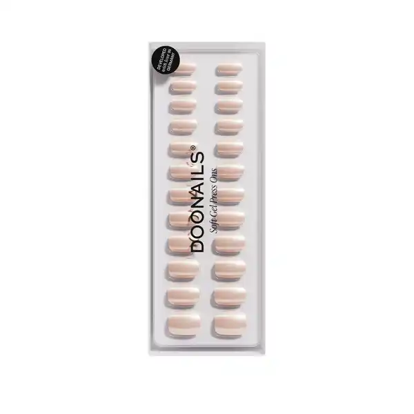 Bild 1 von DOONAILS Soft Gel Press Ons Prosecco Short Square, 0 Procecco
