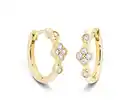 Bild 1 von Creolen 585 Gold, Diamanten