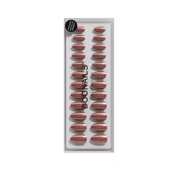Bild 1 von DOONAILS Glazed Chocolate Short Almond Soft Gel Press Ons, 0 Glazed