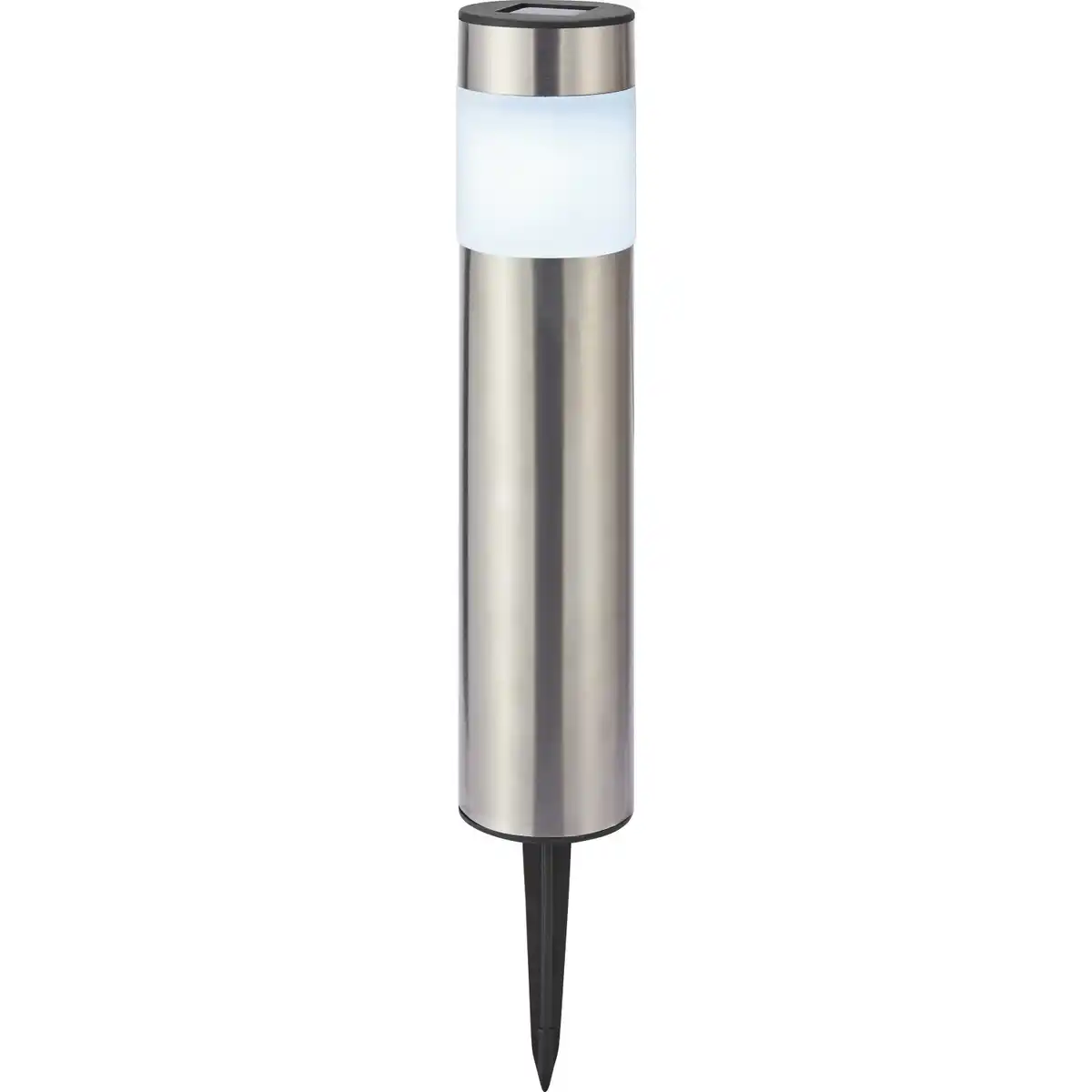 Bild 1 von Solar-Leuchte LED Edelstahl Kunststoff 6 cm x 6 cm x 40,5 cm 4er-Set