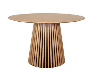 deVries Diningtisch »Oria«, Natur Oak, rund, 120 cm