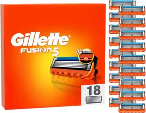 Gillette Fusion 5 System Rasierklingen, 18 Stk