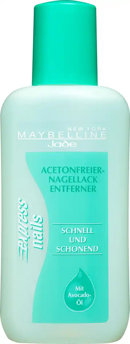 Bild 1 von MAYBELLINE NEW YORK Nagellackentferner Express Acetonfrei, 125 ml