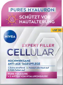 NIVEA Cellular Expert Filler Hochwirksame Anti-Age Tagespflege LSF30, 50 ml