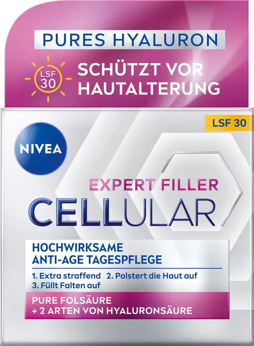 Bild 1 von NIVEA Cellular Expert Filler Hochwirksame Anti-Age Tagespflege LSF30, 50 ml
