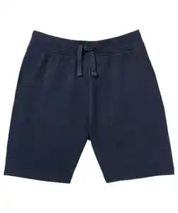 Melierte Shorts, dunkelblau melange