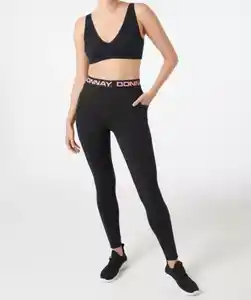 Donnay Sport-Leggings, schwarz