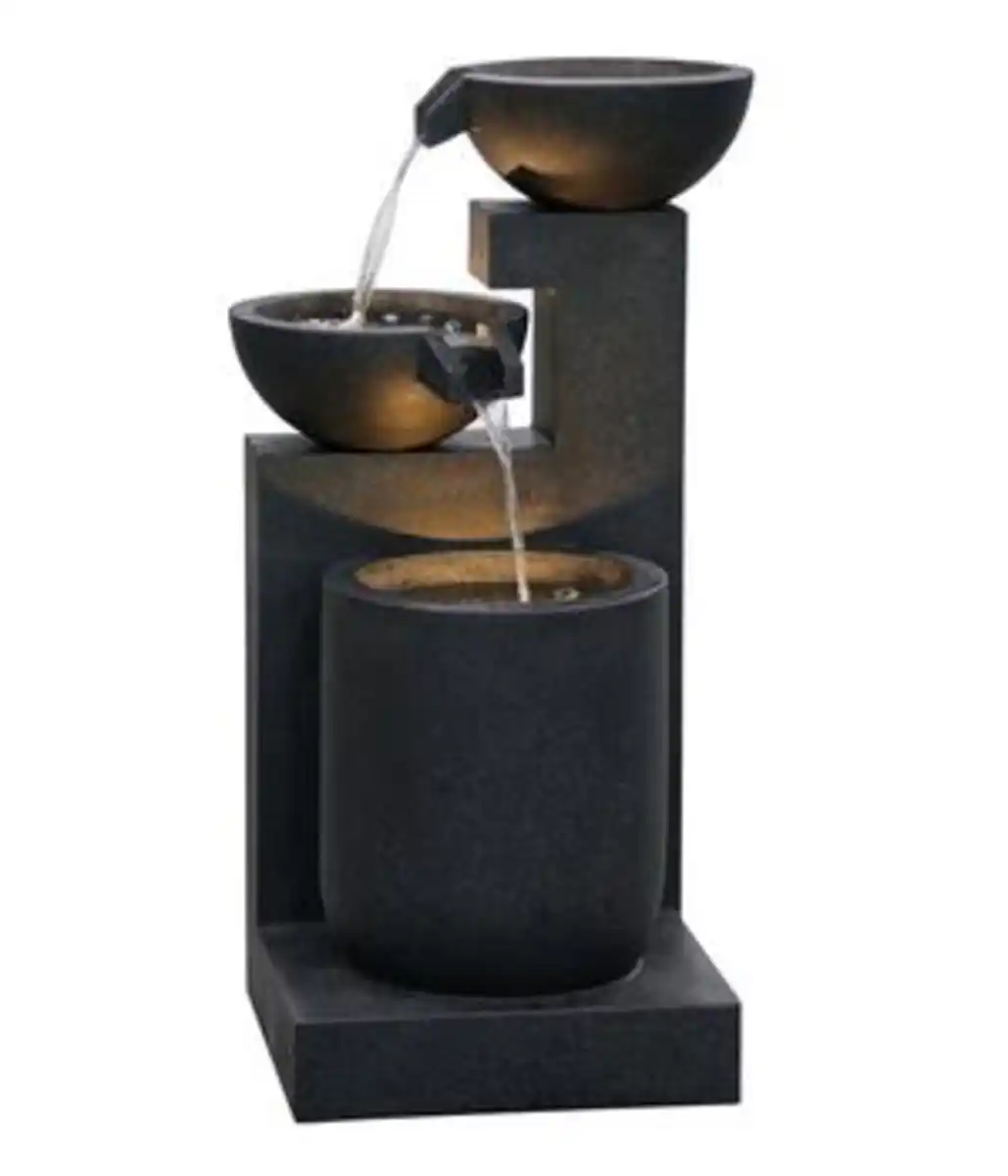 Bild 1 von Dehner Polyresin-Gartenbrunnen Samson, ca. H100 cm