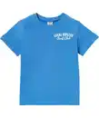 Bild 1 von T-Shirt mit Front- und Rückenprint, blau
