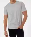 Bild 1 von Meliertes Basic T-Shirt, grau melange