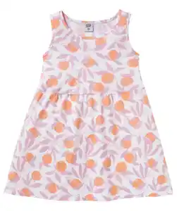 Kleid Orangen, weiß