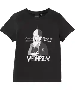 Wednesday T-Shirt, schwarz