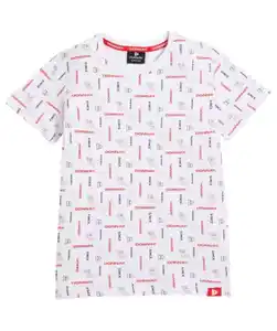 Donnay T-Shirt, weiĂź bedruckt