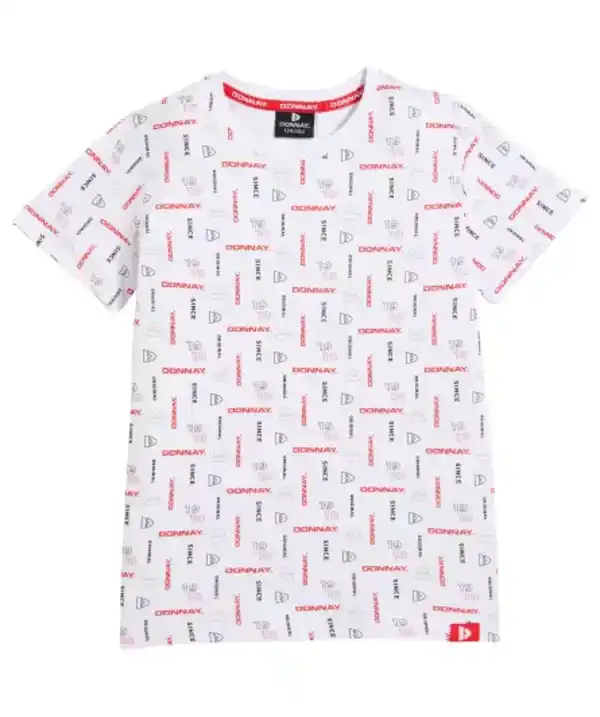 Bild 1 von Donnay T-Shirt, weiß bedruckt