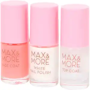 Max & More French Manicure Nagellack-Set