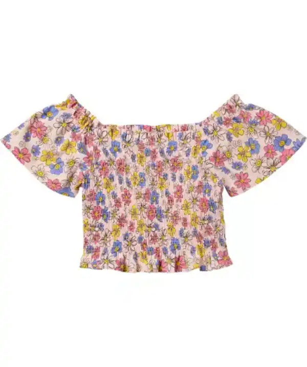 Bild 1 von Gesmoktes Shirt, hellrosa