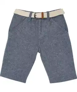 Shorts aus Baumwolle, dunkelblau