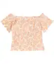 Bild 1 von Gesmoktes T-Shirt, creme