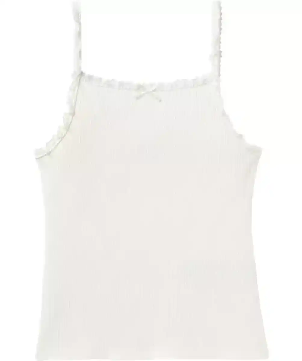 Bild 1 von Spaghettitop mit Spitze, creme