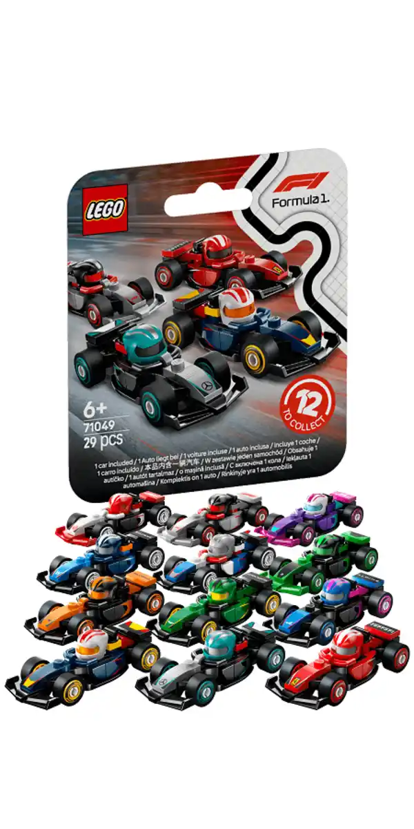 Bild 1 von LEGO F1 Rennwagen zum Sammeln - Bau- und Spielset für Kinder 71049, 1 Stk