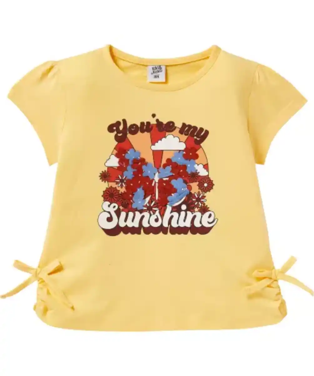 Bild 1 von Sommerliches T-Shirt, gelb
