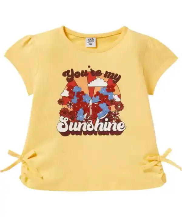 Bild 1 von Sommerliches T-Shirt, gelb