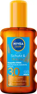 NIVEA SUN Schutz & Bräune Sonnenöl LSF30, 200 ml