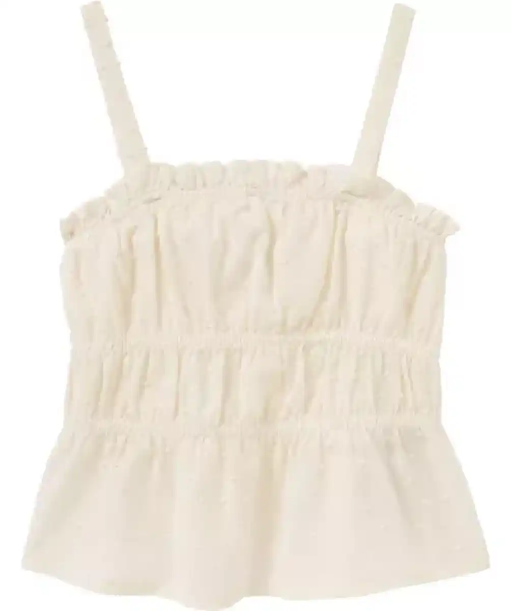 Bild 1 von Träger-Top mit Rüschen, creme