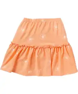 Rock mit Blumen, apricot