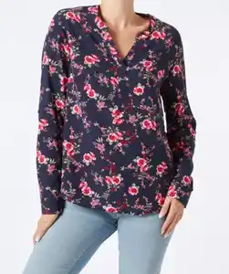 Bluse mit Blumendruck