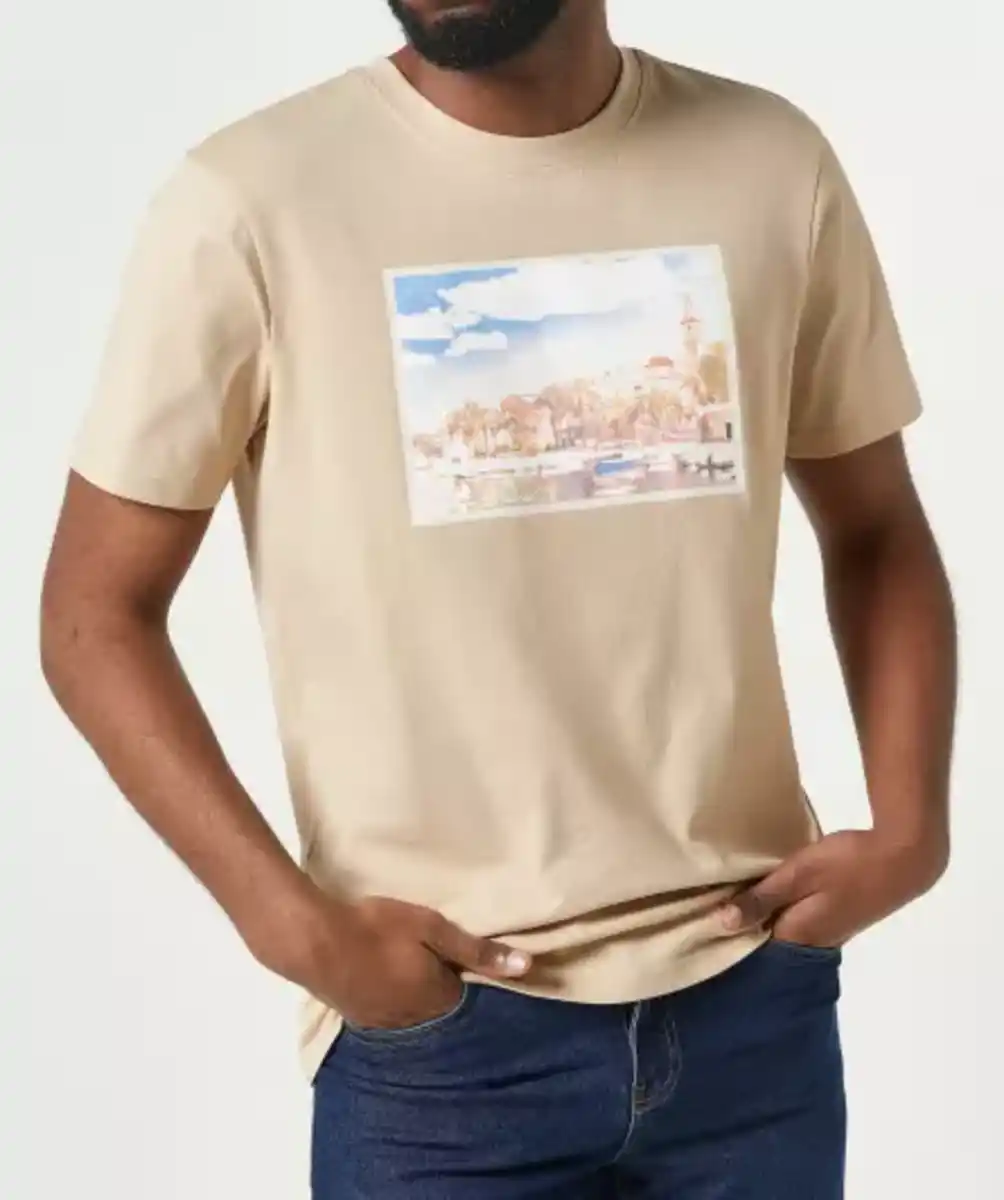 Bild 1 von T-Shirt, naturfarben