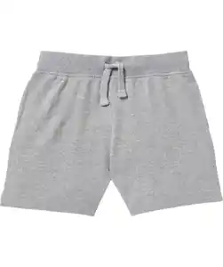 Melierte Shorts, grau melange