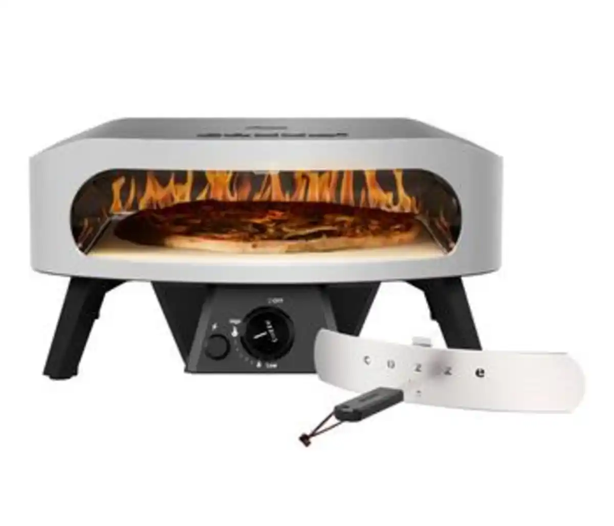 Bild 1 von Cozze Gas-Pizzaofen Classic 42 cm (17"), mit Thermometer inkl. Pizzastein, ca. B58,5/H29,5/T58,5 cm