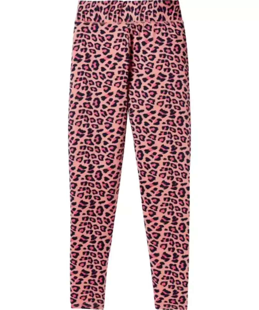 Bild 1 von Sportleggings Leopardenprint, pink