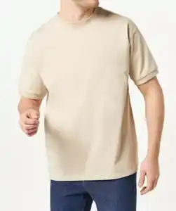T-Shirt Oversize, naturfarben