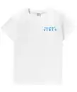 Bild 1 von T-Shirt Front- und Backprint, weiß