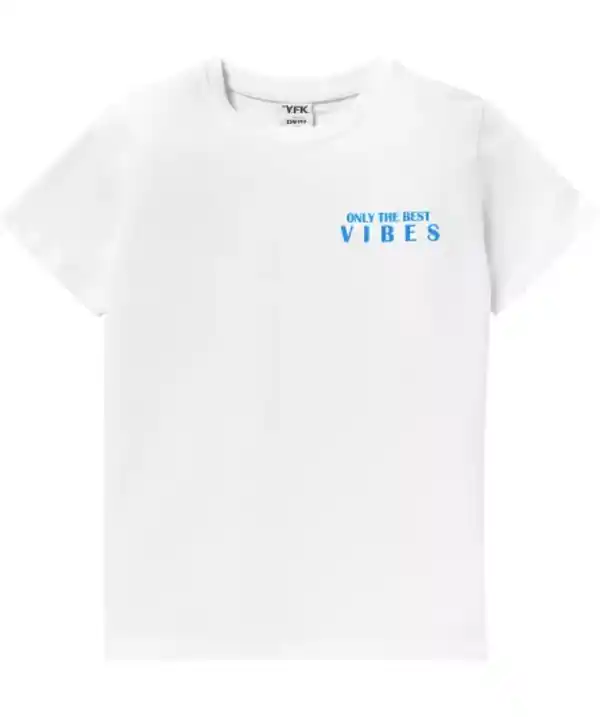 Bild 1 von T-Shirt Front- und Backprint, weiß