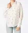 Bild 1 von Bluse mit Herzmuster, weiß