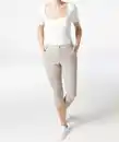 Bild 1 von Bengalinhose mit blauen Blumen, natur bedruckt
