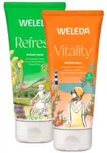 Cremedusche oder Duschgel