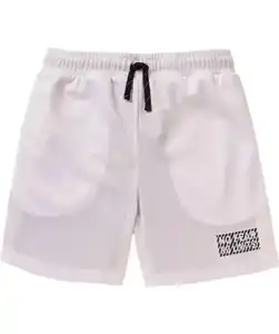 2-in-1-Sport-Shorts, weiß