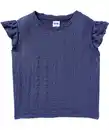 Bild 1 von Strukturiertes T-Shirt, dunkelblau